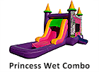 princess castle theme bouncehouse