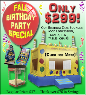 kids tent games on This Fall, make your birthday celebration one your child will never ...